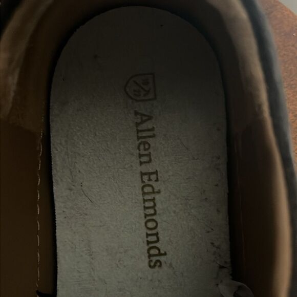 🔥🔥 ALLEN EDMONDS Porter Derby Sneaker Shoes Grey Size 10.5D PERFECT- #50993 - Picture 8 of 13